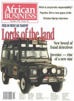 African Business English Edition – November 1998