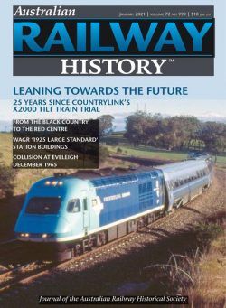 Australian Railway History – Issue 999 – January 2021