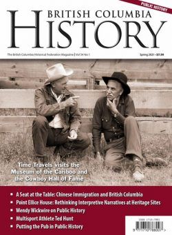 British Columbia History – March 2021