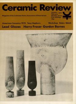 Ceramic Review – January – Febriary 1971