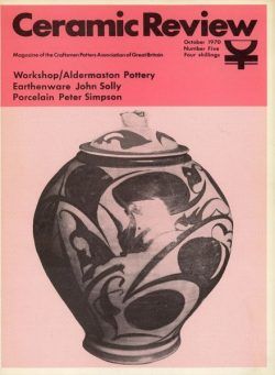 Ceramic Review – October 1970