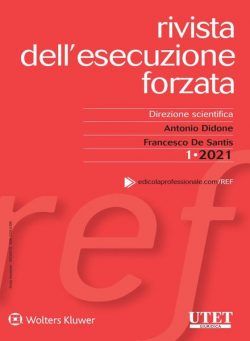 Esecuzione forzata – Gennaio 2021