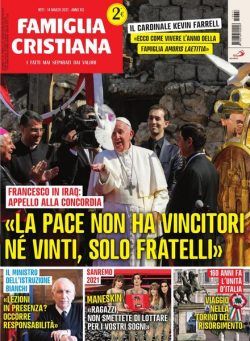 Famiglia Cristiana – 14 Marzo 2021