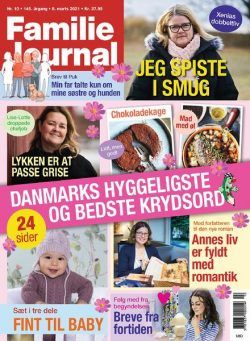 Familie Journal – 08 marts 2021