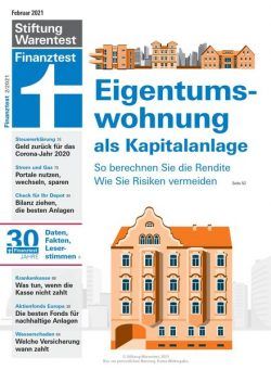 Finanztest – Februar 2021