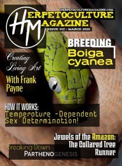 Herpetoculture Magazine – March 2021