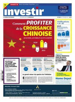 Investir – 27 Fevrier 2021