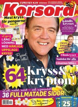 Korsord – 08 februari 2021