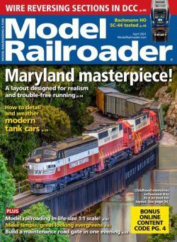 Model Railroader – April 2021
