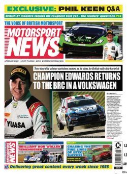 Motorsport News – February 25, 2021