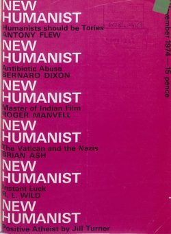 New Humanist – November 1974