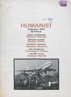 New Humanist – The Humanist, February 1972