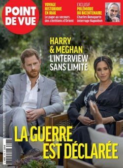 Point de Vue – 10 mars 2021