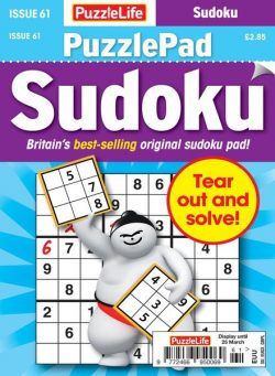 PuzzleLife PuzzlePad Sudoku – 25 February 2021