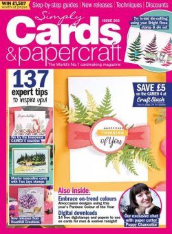 Simply Cards & Papercraft – Issue 202 – February 2020