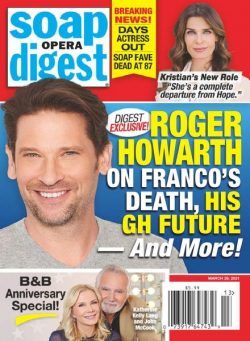 Soap Opera Digest – March 29, 2021