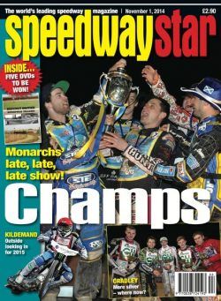 Speedway Star – November 2, 2014