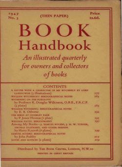 The Book Collector – N 3, 1947