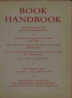 The Book Collector – September, 1951