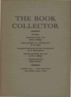 The Book Collector – Summer 1953