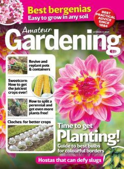 Amateur Gardening – 20 March 2021