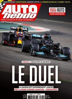 Auto Hebdo – 31 Mars 2021