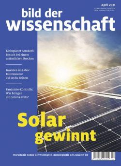 Bild der Wissenschaft – April 2021