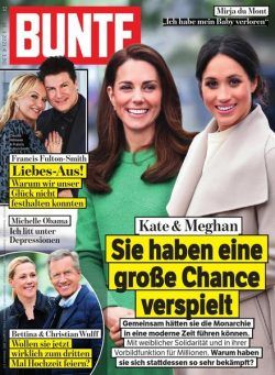 BUNTE – 18 Marz 2021