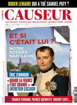 Causeur – Avril 2021