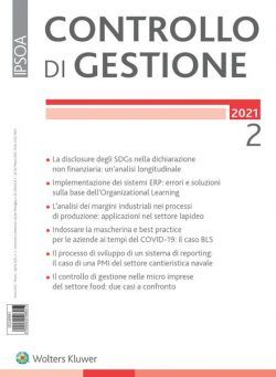 Controllo di gestione – Marzo-Aprile 2021