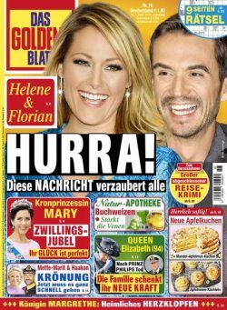 Das Goldene Blatt – 17 April 2021