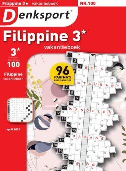 Denksport Filippine 3 Vakantieboek – april 2021