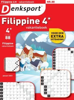 Denksport Filippine 4 Vakantieboek – januari 2021