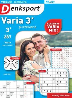 Denksport Varia 3 Puzzelvaria – 15 april 2021