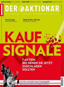 Der Aktionar – 18 Marz 2021