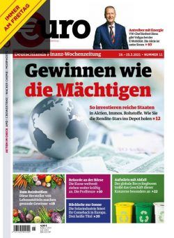 Euro am Sonntag – 19 Marz 2021