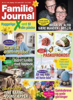 Familie Journal – 29 marts 2021