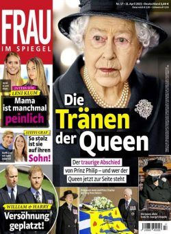 Frau im Spiegel – 21 April 2021