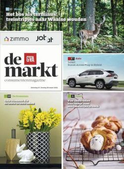 Gazet van Antwerpen De Markt – 27 maart 2021