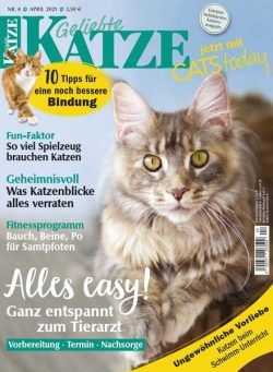 Geliebte Katze – April 2021