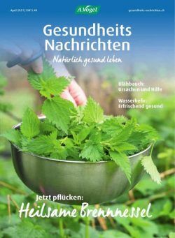 Gesundheits Nachrichten – April 2021