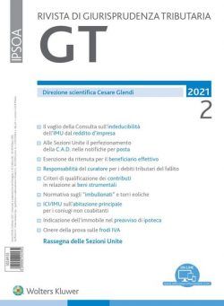 GT Rivista di Giurisprudenza Tributaria – Febbraio 2021