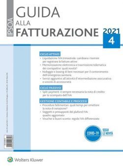 Guida alla Fatturazione – Aprile 2021
