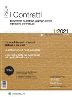 I Contratti – Gennaio 2021