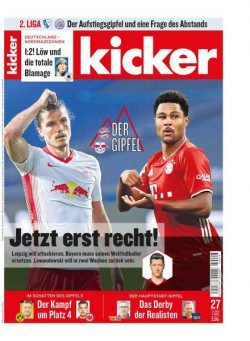 Kicker – 01 April 2021