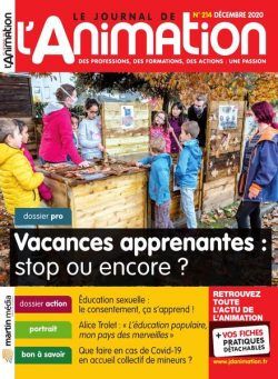 Le Journal de l’Animation – Decembre 2020