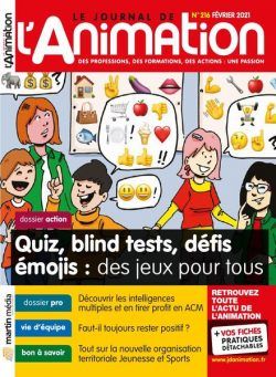 Le Journal de l’Animation – Fevrier 2021