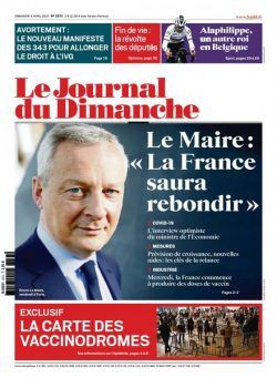 Le Journal du Dimanche – 04 avril 2021