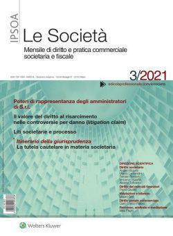 Le Societa – Marzo 2021