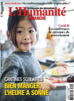 L’Humanite Dimanche – 25 Mars 2021